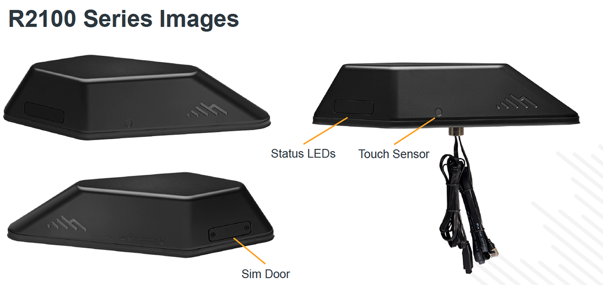 Cradlepoint R1900 Series 5G Ruggedized Router Endpoint